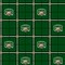 Sykel Enterprises-Ohio University Flannel Fabric-Ohio Bobcats Plaid Cotton Flannel Fabric